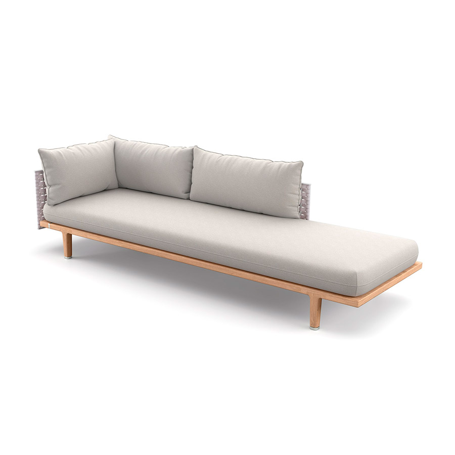 DEDON-SOFA-SEALINE-EXTENDED-DAYBED-LEFT-PRISTINE